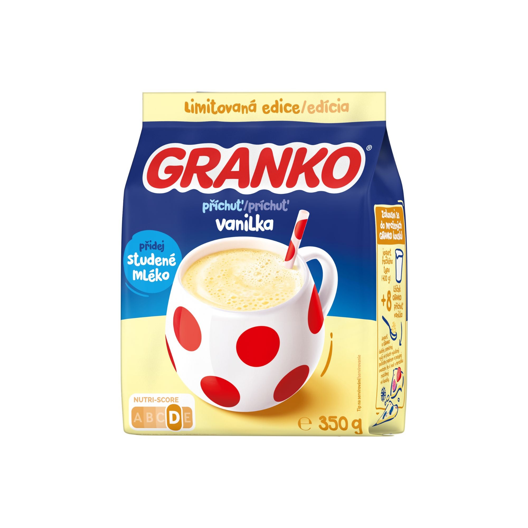 Granko vanilka produktová karta