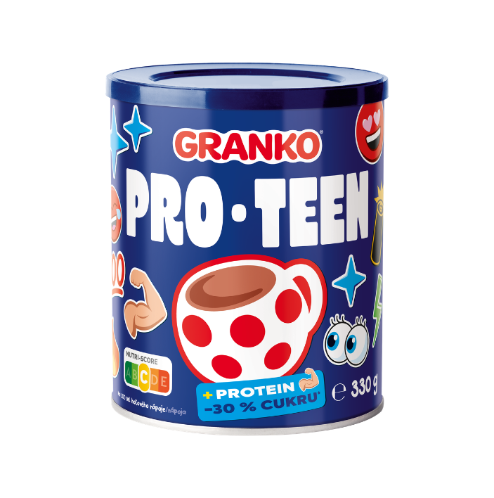 Granko Pro-teen s proteinem a méně cukru